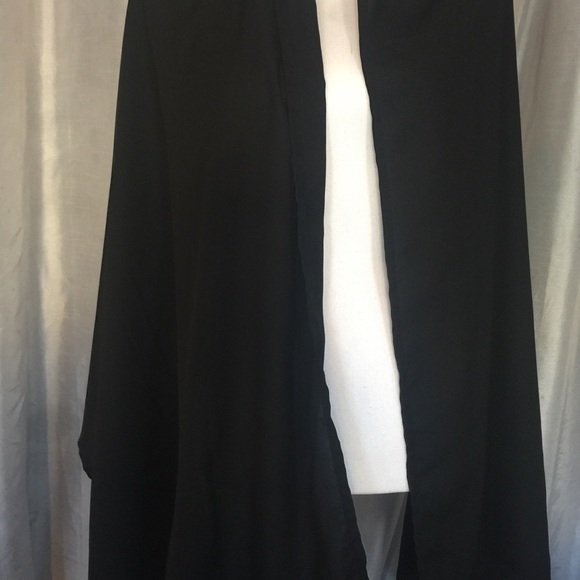 Black Chiffon scarf,wrap,shawl,72”x31” - Picture 2 of 4